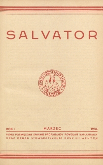 Salwator. R. 1 (marzec 1934)