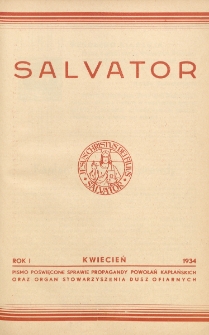 Salwator. R. 1 (kwiecień 1934)