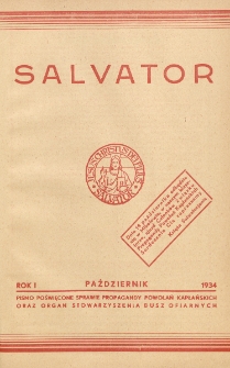 Salwator. R. 1 (październik 1934)