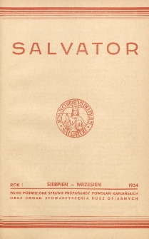 Salwator. R. 1 (sierpień/wrzesień 1934)