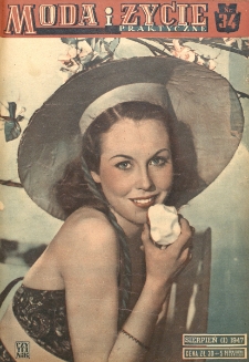 Moda i Życie Praktyczne. 1947, nr 34 (sierpień)