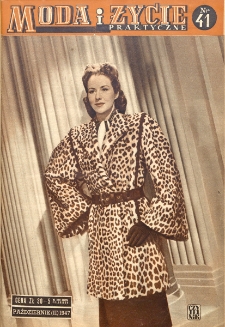 Moda i Życie Praktyczne. 1947, nr 41 (październik)