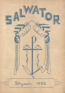 Salwator : pismo poświęcone sprawie Propagandy Powołań Kapłańskich oraz Organ Stowarzyszenia Dusz Ofiarnych. R. 19, nr 1 (styczeń 1952)