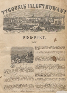 Tygodnik Illustrowany. T. 1 (1859/1860), Strona tytułowa