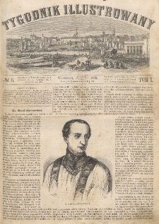 Tygodnik Illustrowany. T. 1, nr 6 (5 listopada=24 października 1859)