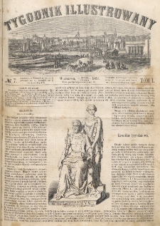 Tygodnik Illustrowany. T. 1, nr 7 (12 listopada=31 paździenika 1859)