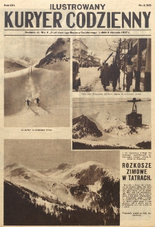 Ilustrowany Kuryer Codzienny : bezpłatny dodatek tygodniowy do nru ... "Ilustrowanego Kuryera Codziennego". R. 13, nr 2=649 (1937)