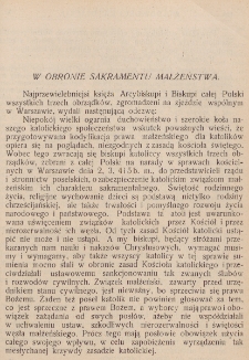 Wiadomości Katolickie. R. 3, T. 1, nr 7 (1926)