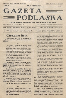 Gazeta Podlaska. 1931, nr 17