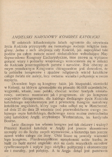 Wiadomości Katolickie. R. 3, T. 2, nr 7 (1926)