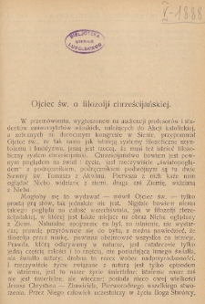 Wiadomości Katolickie. R. 10, nr 19 (1933)