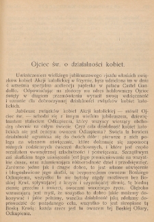 Wiadomości Katolickie. R. 11, nr 18 (1934)