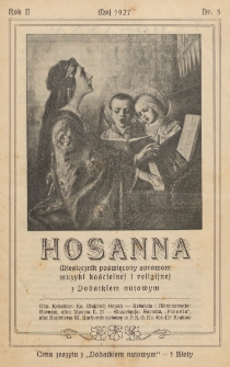 Hosanna. R. 2, nr 5 (maj 1927)