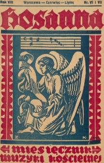 Hosanna. R. 8, nr 6/7 (czerwiec/lipiec 1933)