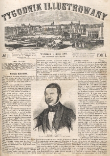 Tygodnik Illustrowany. T. 1, nr 21 (18=6 lutego 1860)