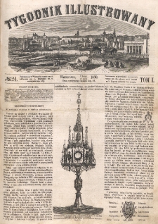 Tygodnik Illustrowany. T. 1, nr 24 (10 marca=10 lutego 1860)