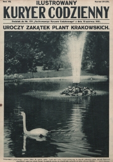 Ilustrowany Kuryer Codzienny : bezpłatny dodatek tygodniowy do nru ... "Ilustrowanego Kuryera Codziennego". R. 7, nr 26=325 (1931)