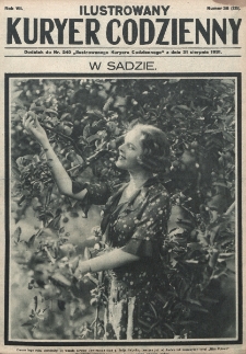 Ilustrowany Kuryer Codzienny : bezpłatny dodatek tygodniowy do nru ... "Ilustrowanego Kuryera Codziennego". R. 7, nr 36=335 (1931)