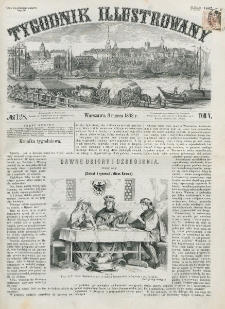Tygodnik Illustrowany. T. 5, nr 128 (8 marca 1862)