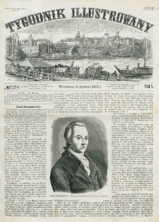 Tygodnik Illustrowany. T. 5, nr 120 (11 stycznia 1862)