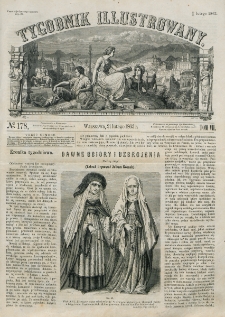 Tygodnik Illustrowany. T. 7, nr 178 (21 lutego 1863)