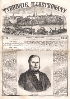 Tygodnik Illustrowany. T. 2, nr 61 (24=12 listopada 1860)