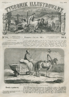 Tygodnik Illustrowany. T. 7, nr 184 (4 kwietnia 1863)