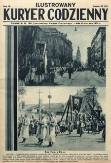 Ilustrowany Kuryer Codzienny : bezpłatny dodatek tygodniowy do nru ... "Ilustrowanego Kuryera Codziennego". R. 9, nr 25=437 (1933)