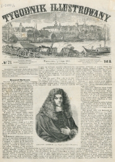 Tygodnik Illustrowany. T. 3, nr 73 (16=4 lutego 1861)