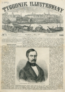 Tygodnik Illustrowany. T. 3, nr 74 (23=11 lutego 1861)