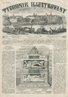 Tygodnik Illustrowany. T. 3, nr 72 (9 lutego=28 stycznia 1861)