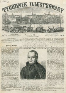 Tygodnik Illustrowany. T. 3, nr 75 (3 marca=19 lutego 1861)