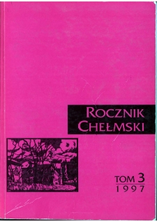Rocznik Chełmski / Stowarzyszenie Rocznik Chełmski, Chełmska Biblioteka Publiczna im. M. P. Orsetti w Chełmie, Państwowa Akademia Nauk Stosowanych w Chełmie, Muzeum Ziemi Chełmskiej im. Wiktora Ambroziewicza w Chełmie.