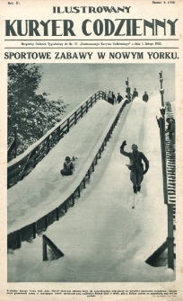 Ilustrowany Kuryer Codzienny : bezpłatny dodatek tygodniowy do nru ... "Ilustrowanego Kuryera Codziennego". R. 3, nr 5=106 (1927)