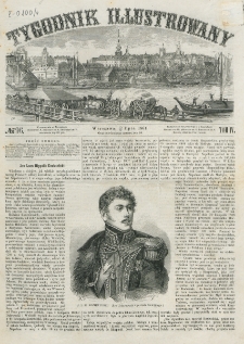 Tygodnik Illustrowany. T. 4, nr 96 (27=15 lipca 1861)