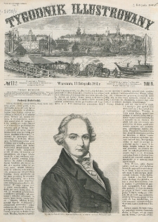 Tygodnik Illustrowany. T. 4, nr 112 (16 listopada 1861)