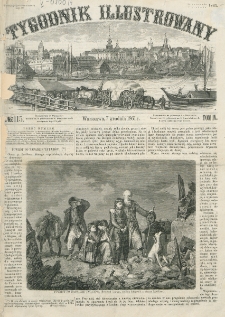 Tygodnik Illustrowany. T. 4, nr 115 (7 grudnia 1861)