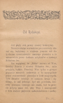 R&oacute;ża Duchowna : czasopismo miesięczne, poświęcone czci N. P. Maryi Kr&oacute;lowej R&oacute;żańca św. Rocznik 5, nr 12 (1902)