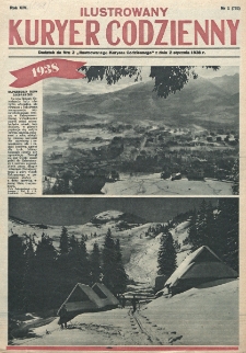 Ilustrowany Kuryer Codzienny : bezpłatny dodatek tygodniowy do nru ... "Ilustrowanego Kuryera Codziennego". R. 14, nr 1=702 (1938)