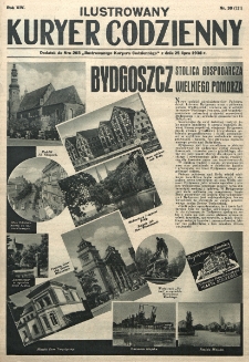 Ilustrowany Kuryer Codzienny : bezpłatny dodatek tygodniowy do nru ... "Ilustrowanego Kuryera Codziennego". R. 14, nr 30=731 (1938)