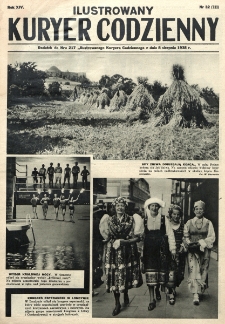 Ilustrowany Kuryer Codzienny : bezpłatny dodatek tygodniowy do nru ... "Ilustrowanego Kuryera Codziennego". R. 14, nr 32=733 (1938)