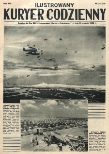 Ilustrowany Kuryer Codzienny : bezpłatny dodatek tygodniowy do nru ... "Ilustrowanego Kuryera Codziennego". R. 14, nr 33=734 (1938)