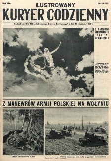 Ilustrowany Kuryer Codzienny : bezpłatny dodatek tygodniowy do nru ... "Ilustrowanego Kuryera Codziennego". R. 14, nr 39=740(1938)