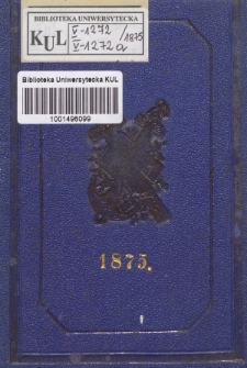 Elenchus Universi Venerabilis Cleri Saecularis et Regularis Dioecesis Kielcenso-Cracoviensis pro Anno Domini 1875
