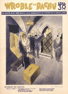 Wr&oacute;ble na Dachu : [tygodnik satyryczno-humorystyczny : wychodzi w każdą niedzielę w Warszawie i Krakowie]. R. 6, nr 38=275 (1935)