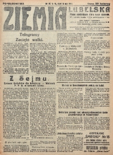 Ziemia Lubelska. R. 14, nr 215 (popołudniowa 16 maja 1919)
