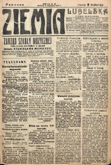 Ziemia Lubelska. R. 12, nr 10 (poranna 6 stycznia 1917)