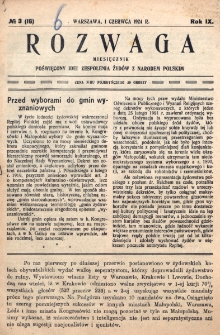 Rozwaga. R. 9, nr 3 (1924)