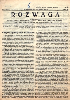 Rozwaga. R. 10, nr 2 (1925)