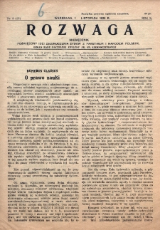 Rozwaga. R. 10, nr 3 (1925)